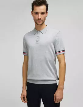 Поло HECHTER PARIS, серый