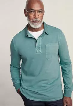 Поло HERDSMAN Seasalt Cornwall, зеленый