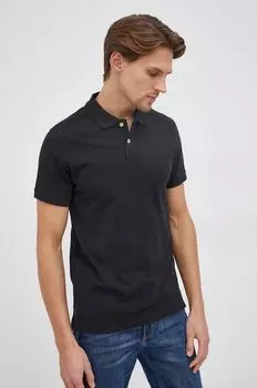Поло хлопок Vincent Pepe Jeans, черный