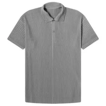 Поло Homme Pliss Issey Miyake Pleated Polo, цвет Warm Grey