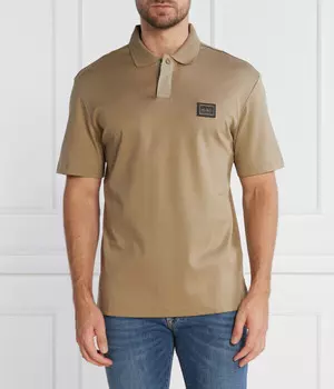 Поло Hugo Dagros Regular Fit, коричневый