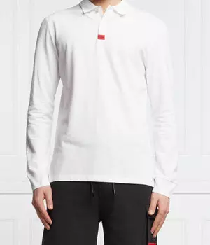 Поло Hugo Deresolo222 Slim Fit, белый