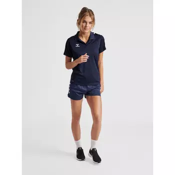 Поло Hummel, цвет trkis/navyblau/navyblau