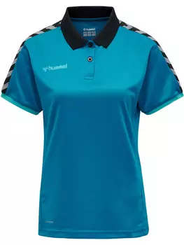 Поло Hummel Hmlauthentic Woman Functional Polo, цвет CELESTIAL