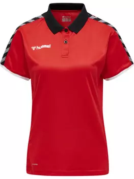 Поло Hummel Hmlauthentic Woman Functional Polo, цвет TRUE RED