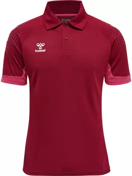 Поло Hummel Hmllead Functional Polo, цвет BIKING RED