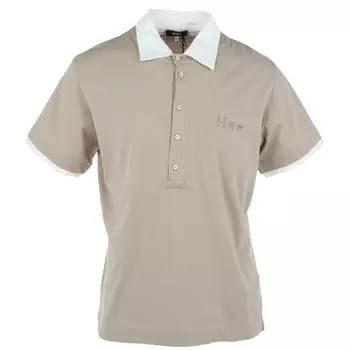 Поло Husky с принтом, бежевый