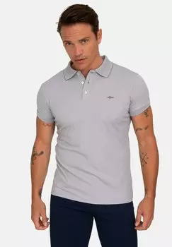 Поло Interlok Short Sleeve Jacey Quinn, цвет light grey