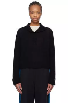 Поло из черного детеныша альпаки Cordera