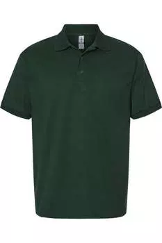 Поло из джерси Gildan DryBlend, цвет forest green