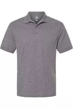 Поло из джерси Gildan DryBlend, цвет graphite heather