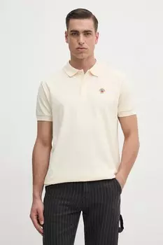 Поло из хлопка Bally, бежевый