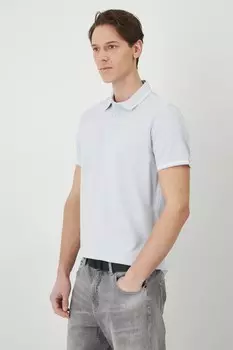 Поло из хлопка Medicine, синий