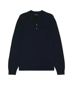 Поло из кашемира hilles Theory, цвет baltic