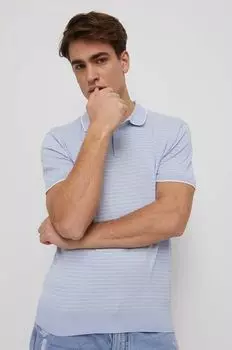 Поло из медицинского хлопка Medicine, синий