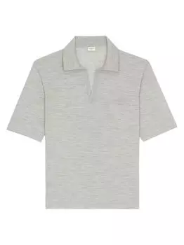 Поло из шерсти Saint Laurent