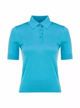 Поло из шёлка Dolce&Gabbana