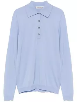 Поло из тонкого трикотажа GOES BOTANICAL, синий