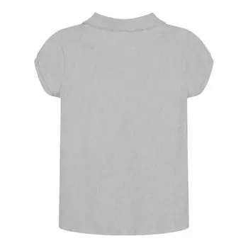 Поло IZOD Picot для девочек 4–16 лет стандартного и большого размера IZOD, фиолетовый