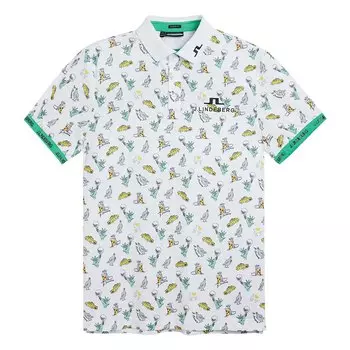 Поло J.lindeberg KV PGA, белый