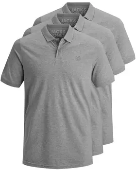 Поло Jack & Jones 3er Set, серый