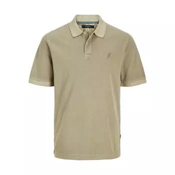 Поло Jack & Jones Bluwilliam Wash, бежевый