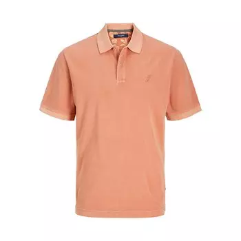 Поло Jack & Jones Bluwilliam Wash, оранжевый