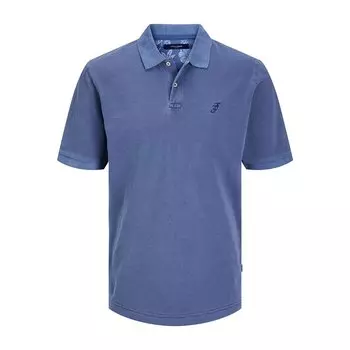 Поло Jack & Jones Bluwilliam Wash, синий