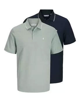 Поло Jack & Jones цвета айсберг-зеленый