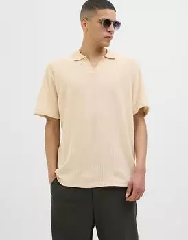 Поло Jack & Jones цвета лунного камня