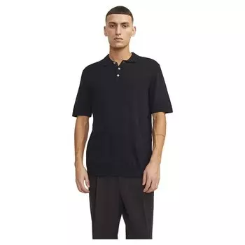 Поло Jack & Jones Emil Knit, черный