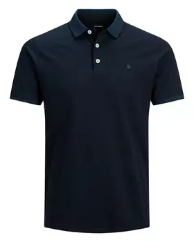 Поло Jack & Jones из хлопка, синий