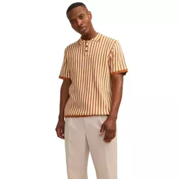 Поло Jack & Jones Jones, коричневый