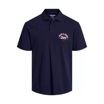 Поло Jack & Jones Logo, синий