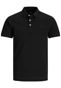 Поло Jack & Jones на пуговицах, черный