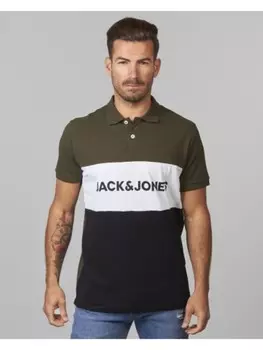 Поло Jack & Jones Polo, зеленый