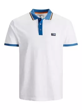 Поло Jack & Jones Shirt Charming Turk, белый