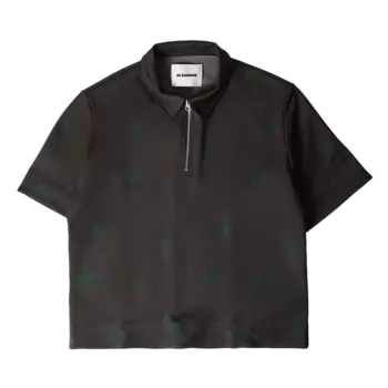 Поло Jil Sander Short-Sleeve 'Brown', коричневый