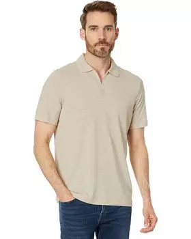 Поло Johnston & Murphy Linen V-Neck, песочный