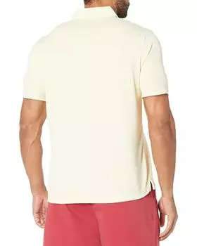 Поло Johnston & Murphy Vintage Slub Polo, цвет Light Yellow