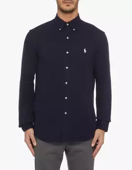 Поло Камиша в полулёгком весе Polo Ralph Lauren, цвет Aviator Navy