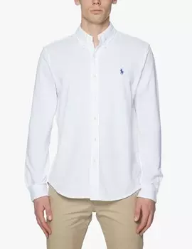 Поло Камиша в полулёгком весе Ralph Lauren, белый