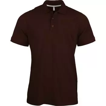 Поло Kariban, коричневый