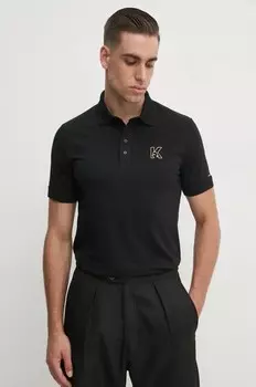 Поло Karl Lagerfeld, черный