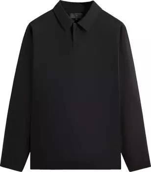 Поло Kith 101 Kayson Snap Front 'Black', черный