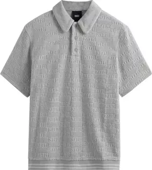 Поло Kith Graham Polo 'Light Heather Grey', серый