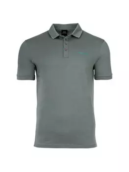 Поло комфортного кроя Armani Exchange, зеленый