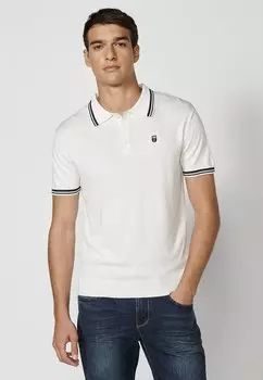 Поло Koroshi 2411PC31, белый