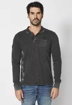 Поло Koroshi, черный