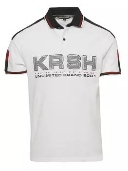 Поло KOROSHI Kurzarm Polo, белый
